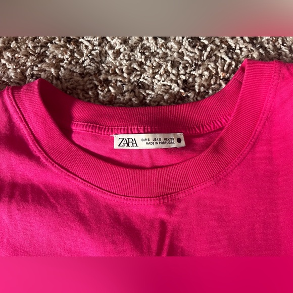 Zara Sleeveless Padded Shoulder Top Size Small - Picture 12 of 13